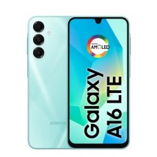 Oferta Relâmpago Celular Samsung Galaxy A16 Verde, 256GB, 8GB RAM, Câmera Tripla de até 50MP, Câmera Frontal 13MP, Tela 6.7", NFC, IP54, Bateria 5000 mAh e Processador Helio G99